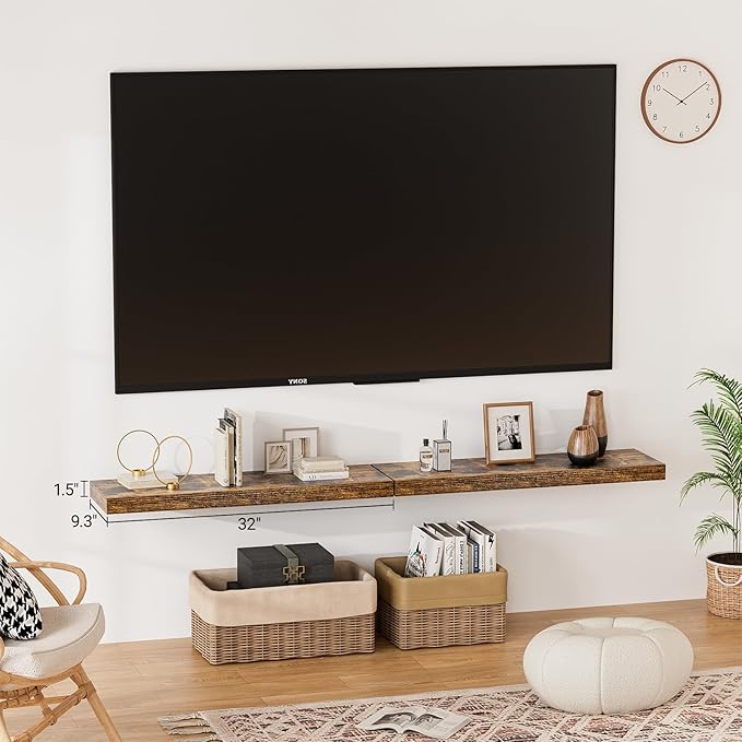 Heimlove 32 Inch Floating Shelves