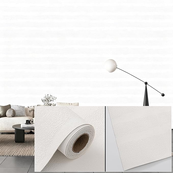 3D Wall Panels Peel and Stick – 23.82"x110" PVC Faux Texture, Self Adhesive