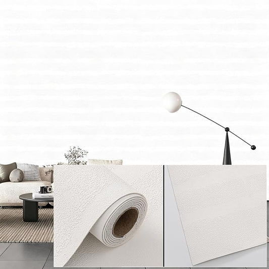3D Wall Panels Peel and Stick – 23.82"x110" PVC Faux Texture, Self Adhesive