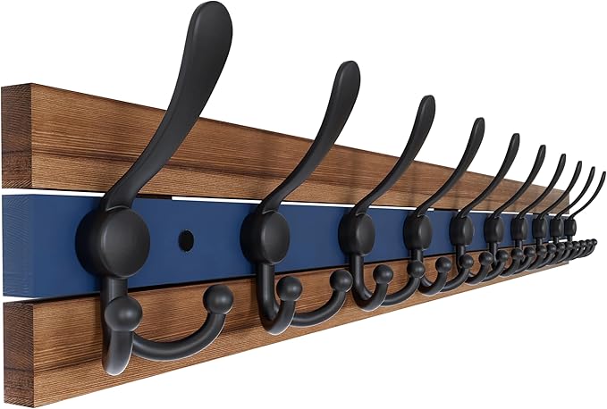 SKOLOO Rustic Wall Mounted Coat Rack