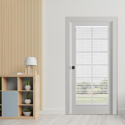 DEZ FURNISHINGS Cordless No Tools 1" Magnet Mini Blinds