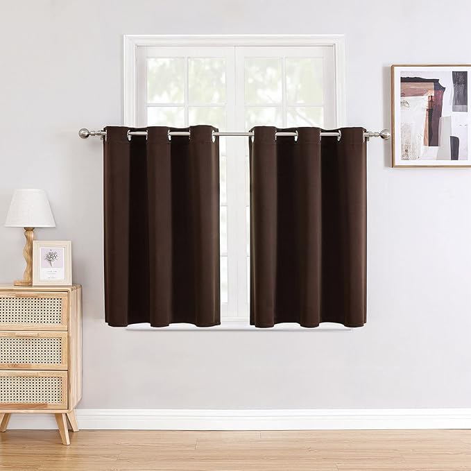 ChrisDowa Small Window Curtains