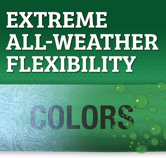 Flexzilla Colors Garden Hose 5/8 in. x 50 ft., Lightweight All-Weather Water Hose, Durable and Flexible, Leak-Free Connections, Forest Green