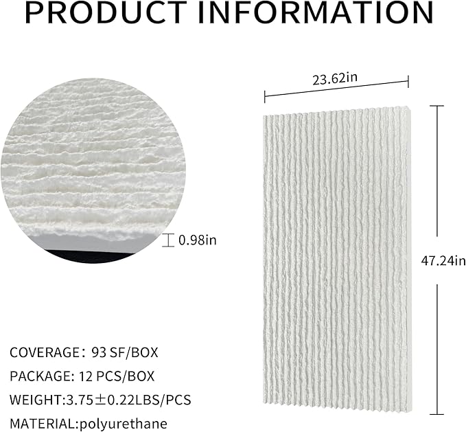 3D Faux Stone Wall Panels, Lightweight & Waterproof Accent Marble Flowing Stone