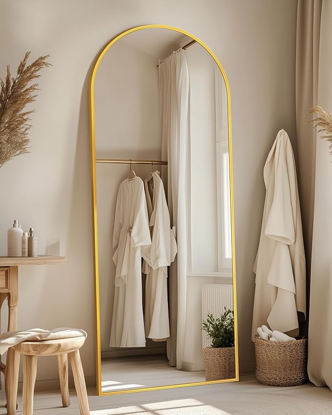 Suidia 58"x18" Arched Full Length Mirror