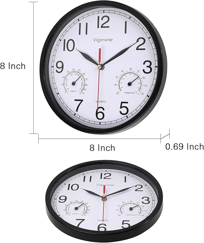 Wall Clock, Sweep Silent Movement Accurate Clocks