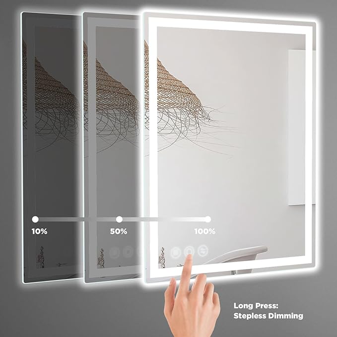 24"x 36" LED Bathroom Mirror