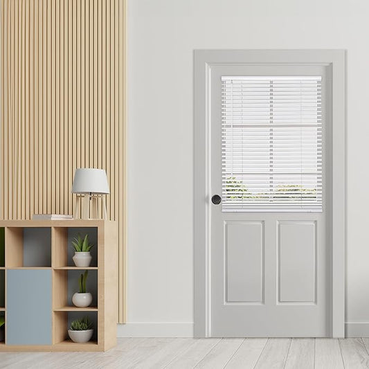 DEZ FURNISHINGS Cordless No Tools 1" Magnet Mini Blinds