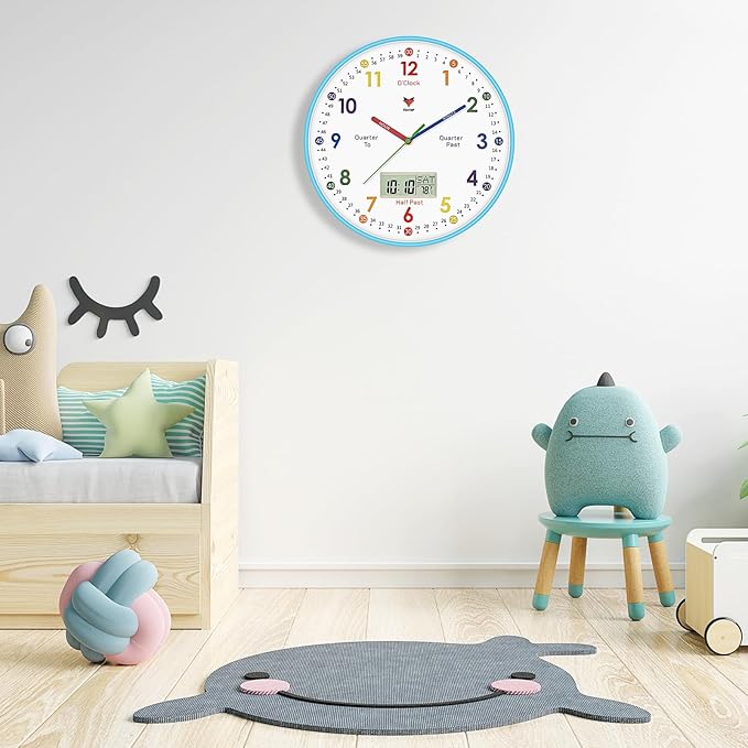 Foxtop Digital and Analog Learning Clock