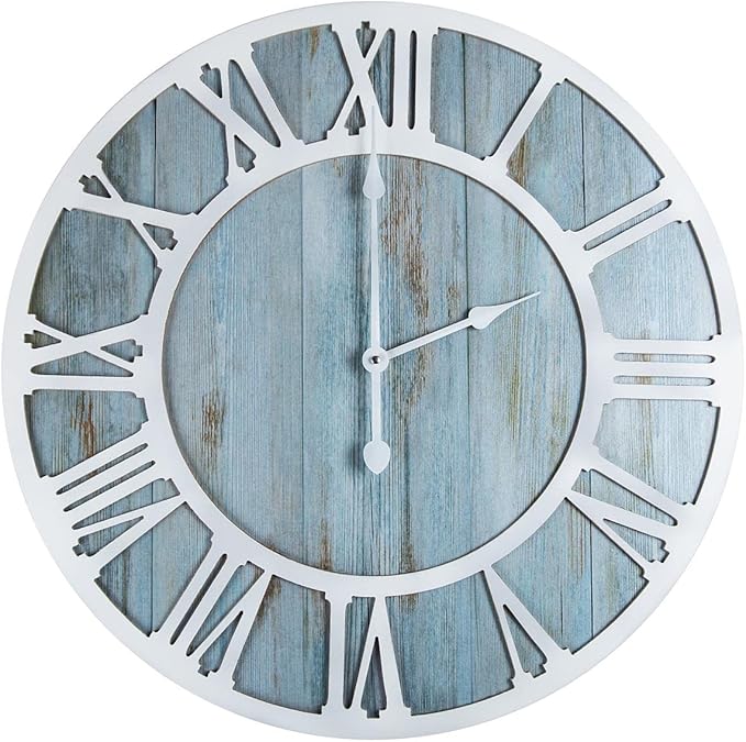 1st owned Wall Clocks for Living Room Decor, Round Silent Non Ticking, Modern