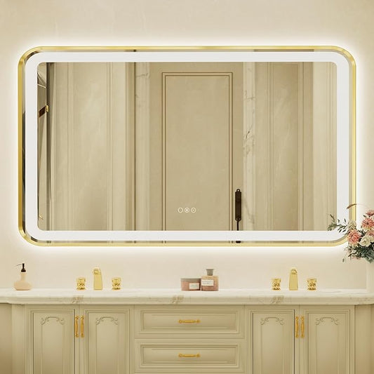 32x55 Inch LED Bathroom Mirror