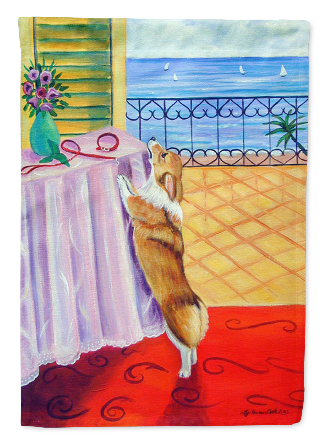 Corgi Garden Flag â Decorative Outdoor Yard Flag 7285GF