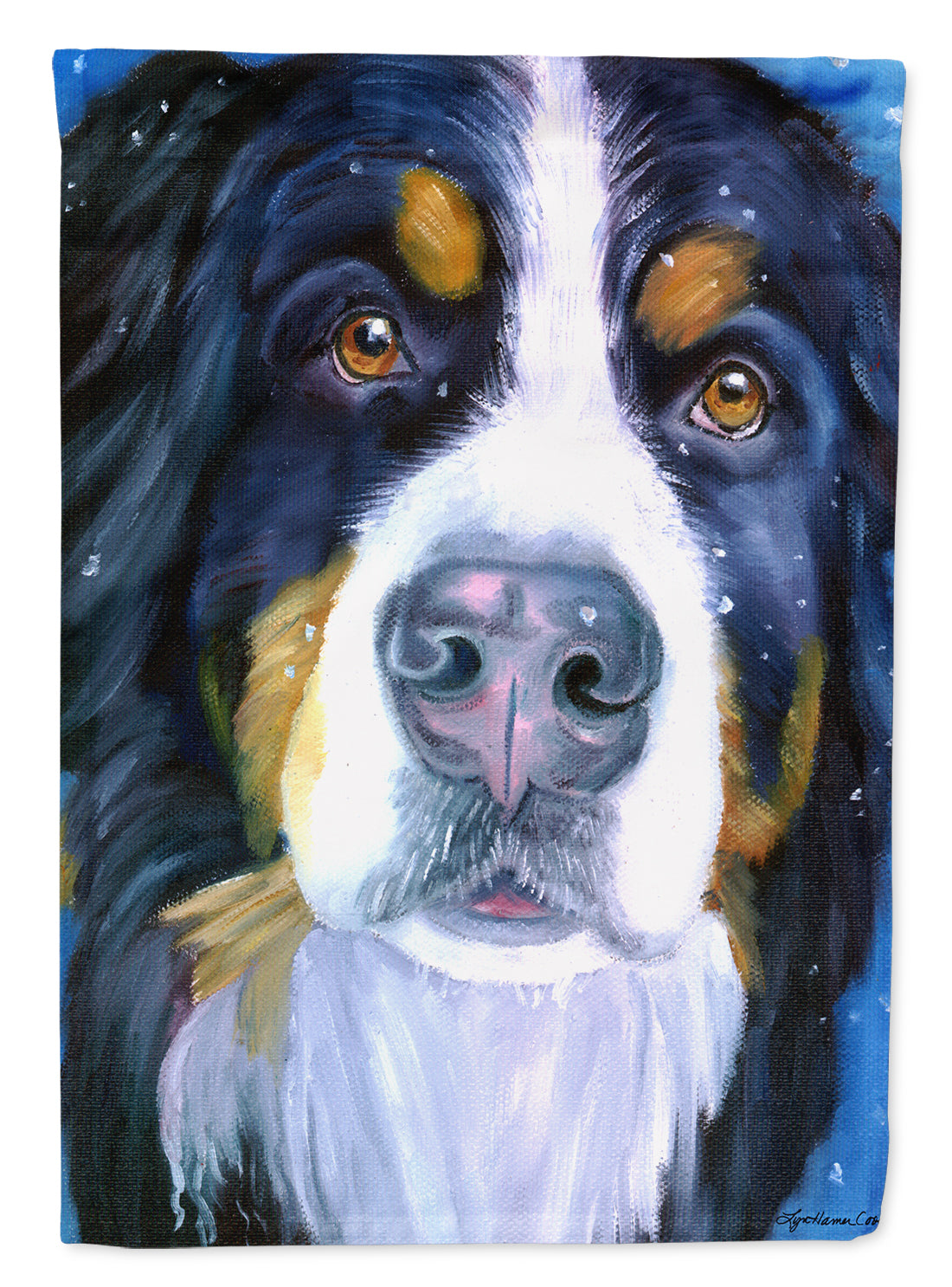 Luca the Bernese Mountain Dog Garden Flag â Decorative Outdoor Yard Flag 7337GF
