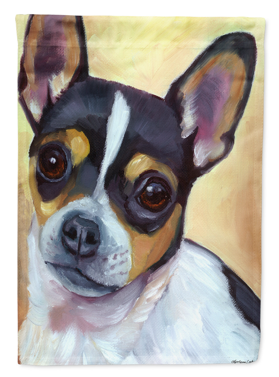 Chihuahua Black and Tan Garden Flag â Decorative Outdoor Yard Flag 7359GF