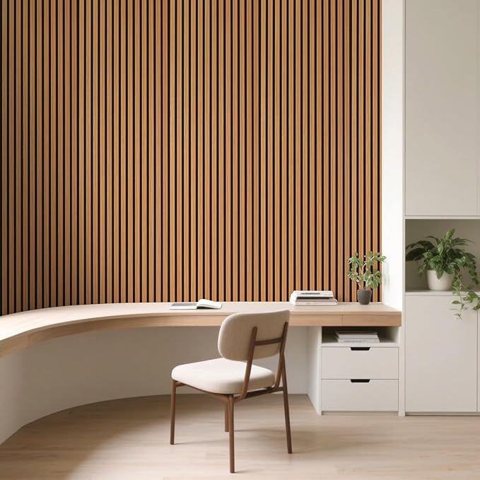 Art3d 1-Pack Acoustic Wood Slat Wall Panel