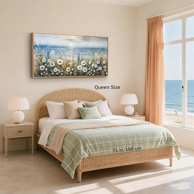 SERIMINO Floral Wall Decor, Extra Large Wall Art