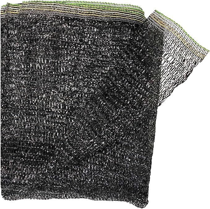 Cool Area 55% 8x10ft Sunblock Shade Cloth Cover Mesh UV Resistant Net for Garden Flower Plant Greenhouse, Black