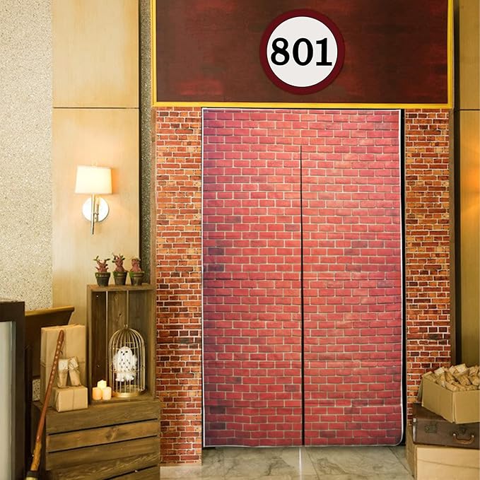 Brick Wall Party Backdrop, Wall Decoration, Kids Birthday Party Supplies