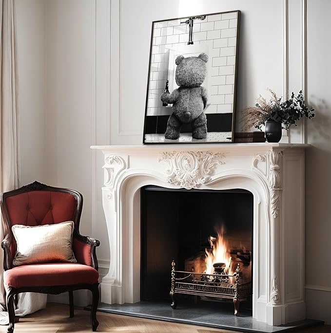 Poster Master Funny Teddy Bear Print