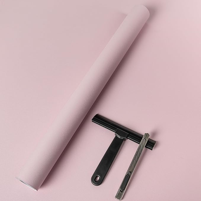 practicalWs Pink Wallpaper Peel and Stick