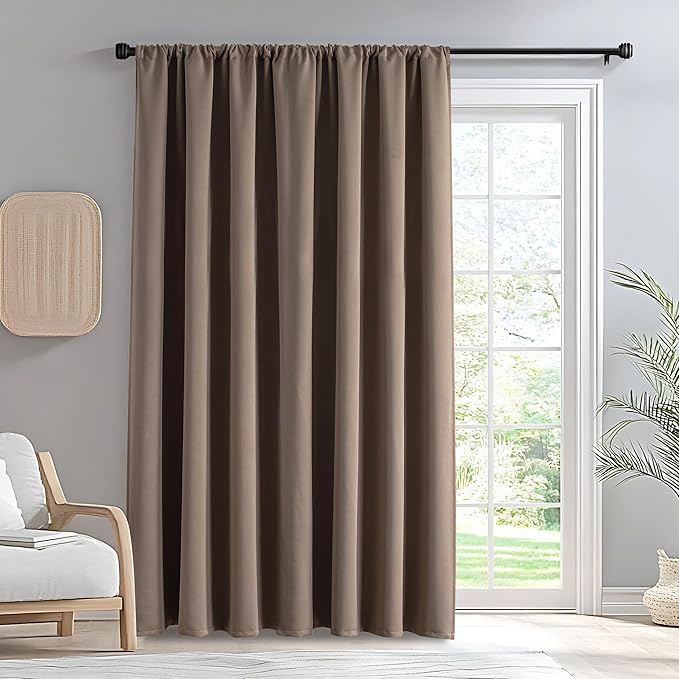 IGEMAEVE Blackout Curtains for Bedroom 1 Panel, Custom Curtains Thermal