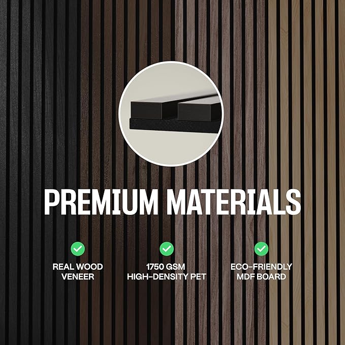 2-Pack Wood Panels for Wall