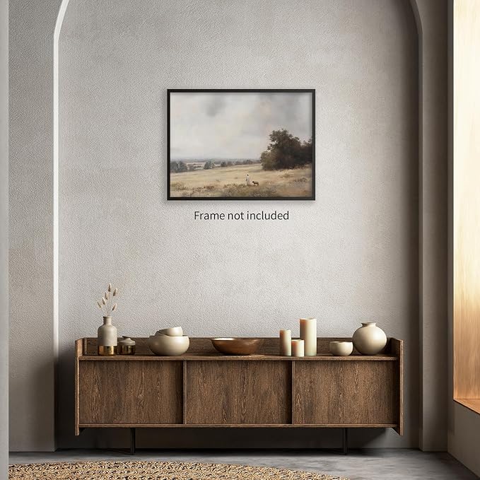 rumlud Jesus and Lamb the Lord is My Shepherd Wall Art Jesus Christian Poster
