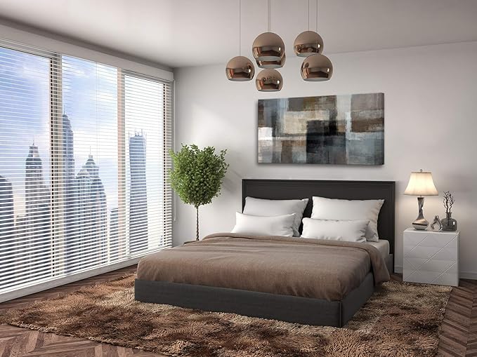 Cao Gen Decor Art A62462 Canvas Prints Abstract Wall Art Print Paintings Grey