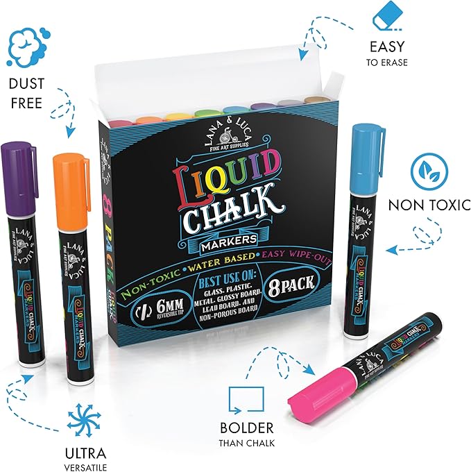 LANA & LUCA Liquid Chalk Markers