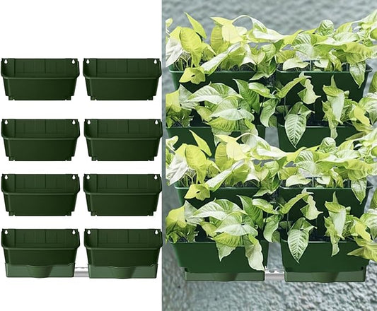Maxona Vertical Wall Planter for Indoor Plant-Walls Mounted Pot