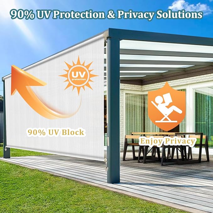 Shade&Beyond Outdoor Roller Shades