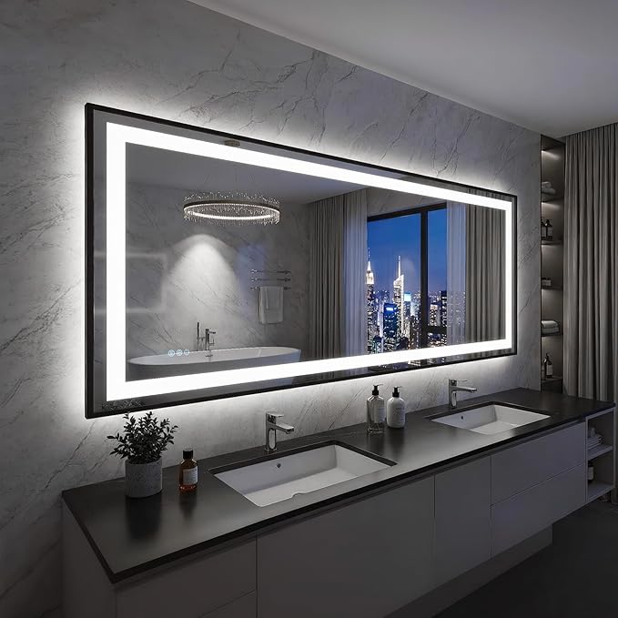 Antok 72X32 LED Bathroom Mirror