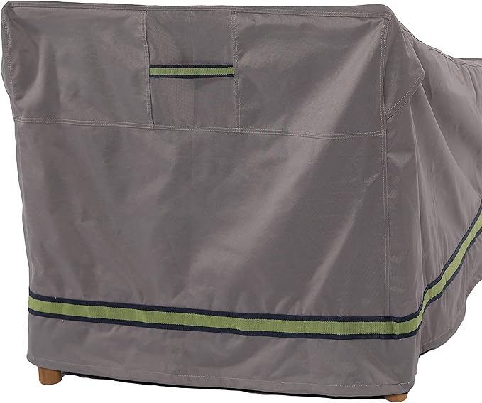 DUCKCOVERS Soteria Waterproof 74 Inch Patio Chaise Lounge Chair Cover, Chaise Lounge Covers Outdoor