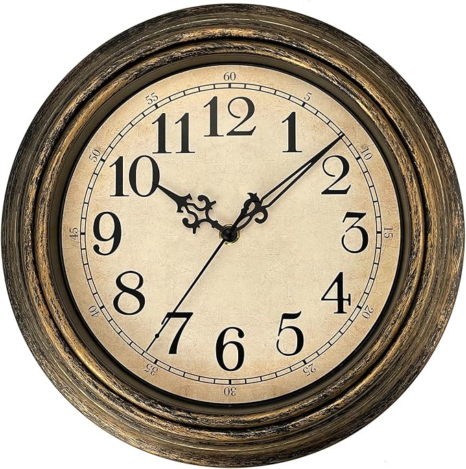 Plumeet Extra Large Retro Wall Clock