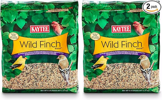 Kaytee Wild Bird Finch Food Blend, 5 lb (Pack of 2)