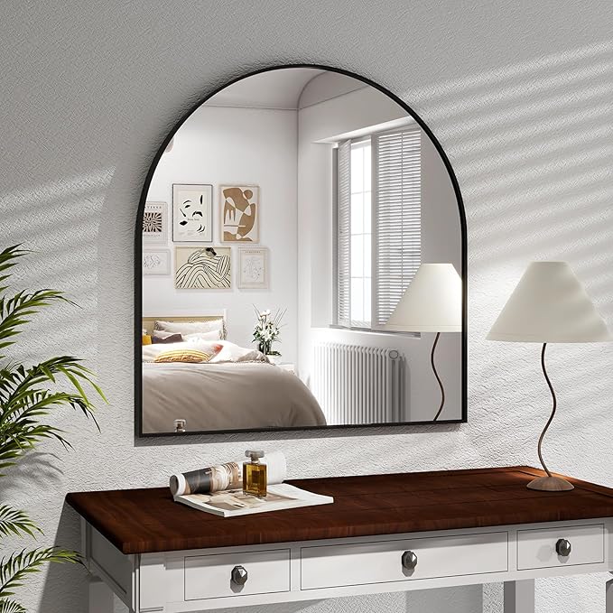 XRAMFY Arched Bathroom Mirror 32" x 34"