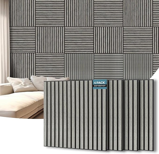 AKUMAX Acoustic Wood Slat Wall Panels-3D Slat Wall Panelling