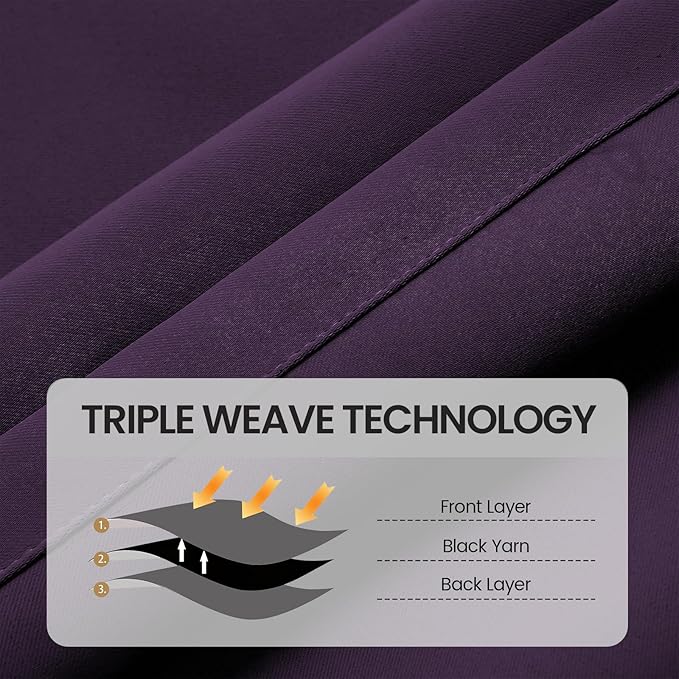 Ceiling Pinch Pleated Blackout Curtains & Drapes