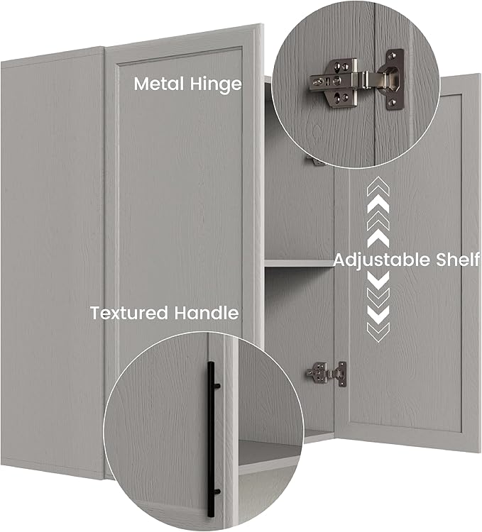 Furnaza Wall Storage Cabinets