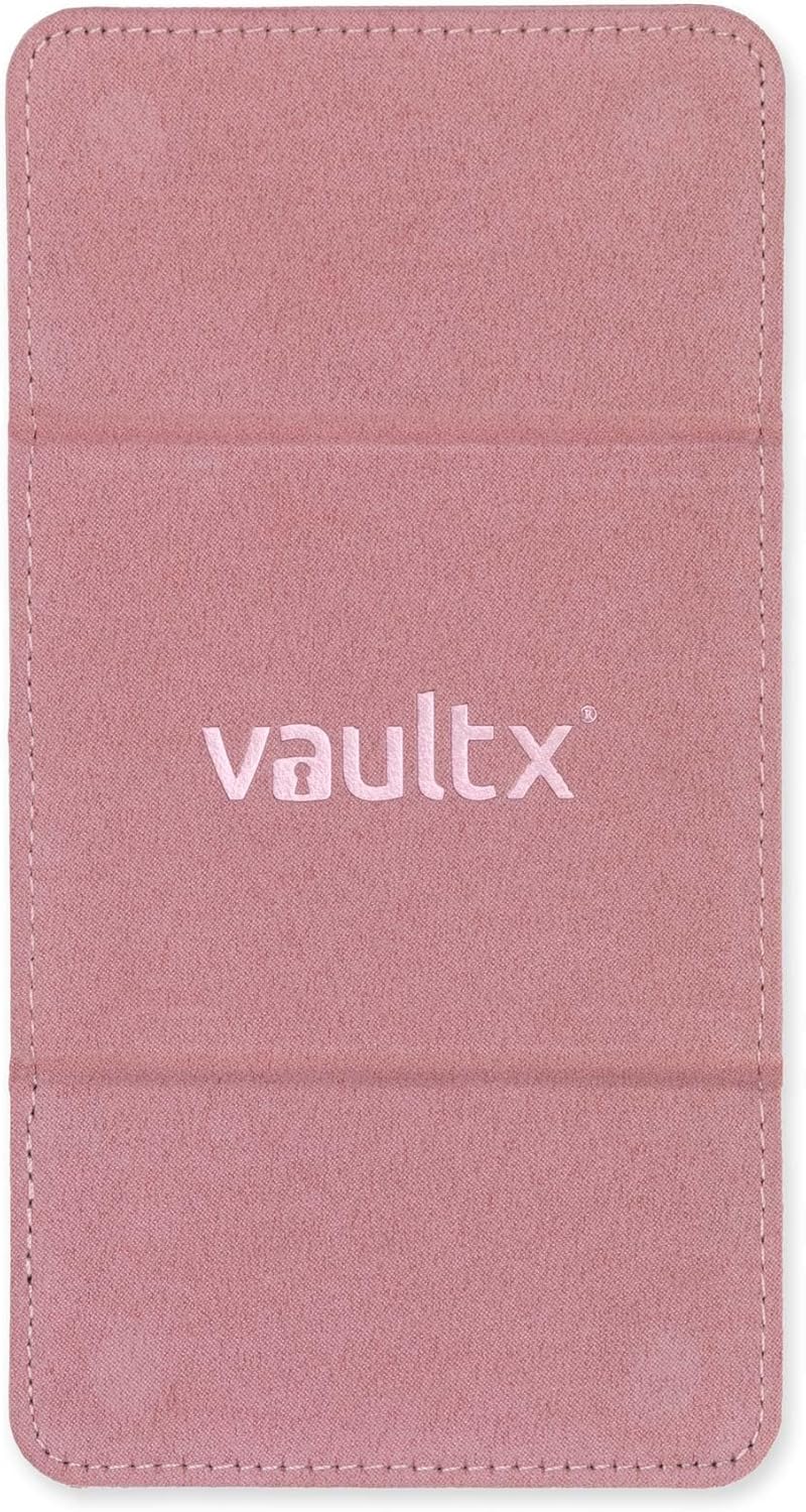 Vault X Trading Card Sideloading Deck Box - Premium Exo-Tec Material, Holds 100+ Sleeved Cards | Pink