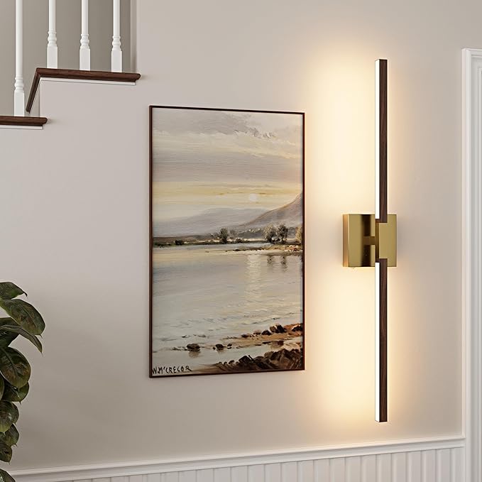 Rayogale 40 Inch Rechargeable Battery Operated Wall Sconce Set 2, 8000mAh