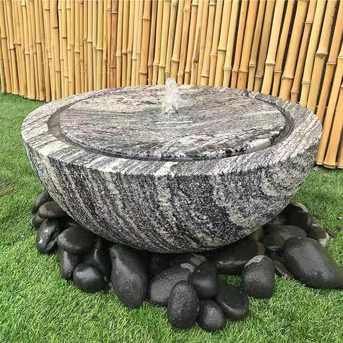 FANTIAN 10 Pounds Black River Rocks, 3-4 Inch Black Stones Pebbles for Plants, Landscaping, Garden, Aquarium, Backyard and Indoor Water Fountains