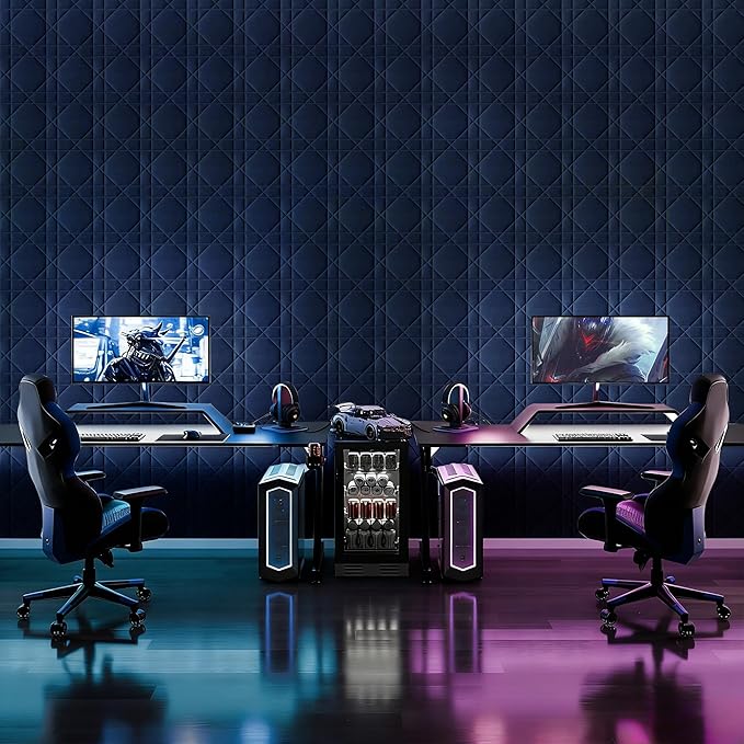 Velvet 3D wall Panels for Interior wall Decor Peel and Stick, Soundproof