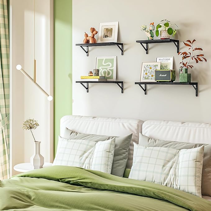 YGEOMER Wall Shelves, Home Decor