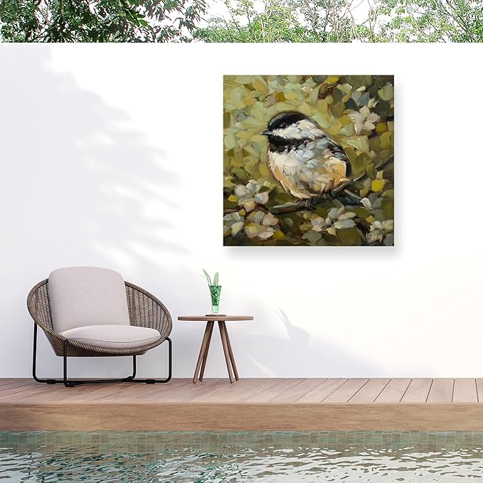 Outdoor Canvas Art - Andrea Lavery 'Spring Wish' Wall Art for Outdoor Spaces, Patios, or Gardens by Trademark Fine Art