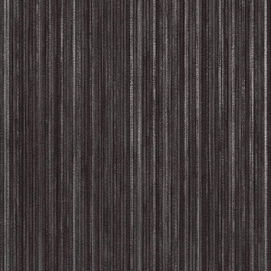 Tempaper Black Linen Grasscloth Removable Peel and Stick Wallpaper, 20.5 in X