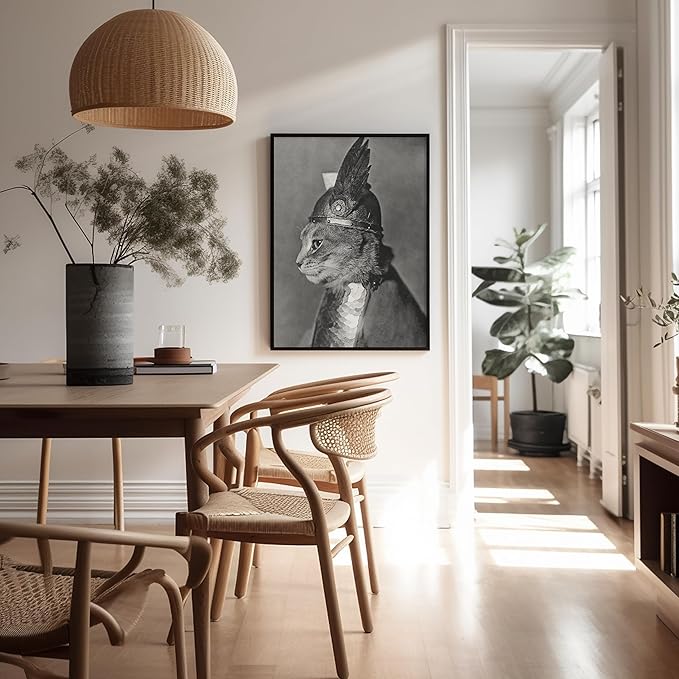 Poster Master Vintage Armored Cat