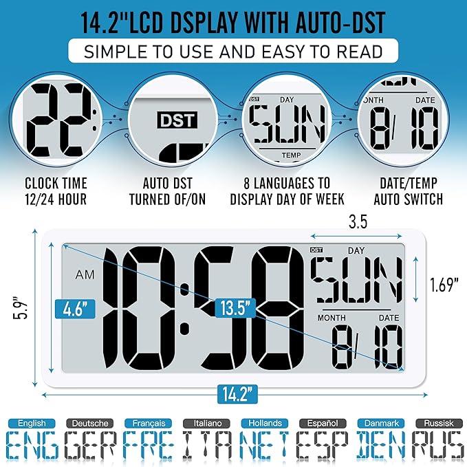 TXL Rechargeable Atomic Clock