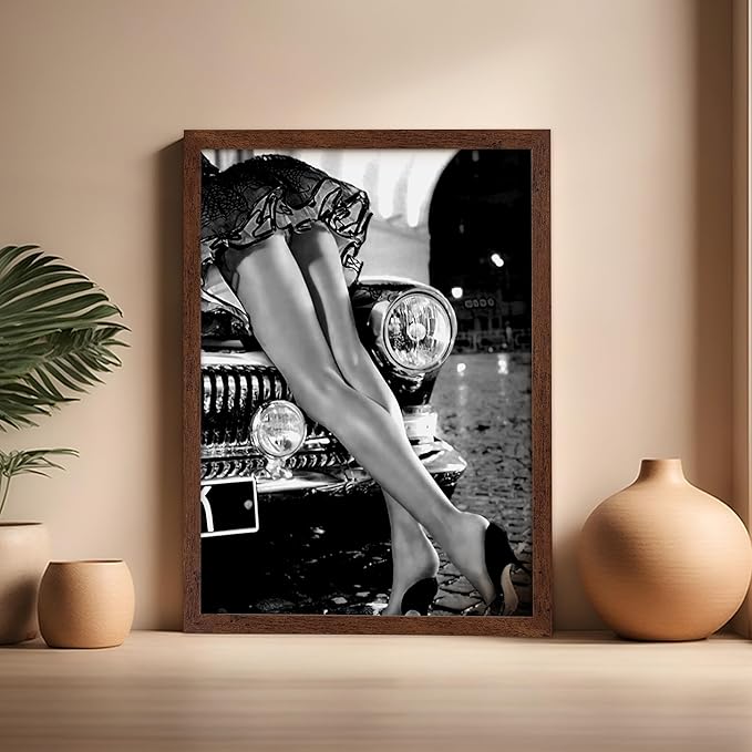 Poster Master Sexy Legs on Classic Car Poster