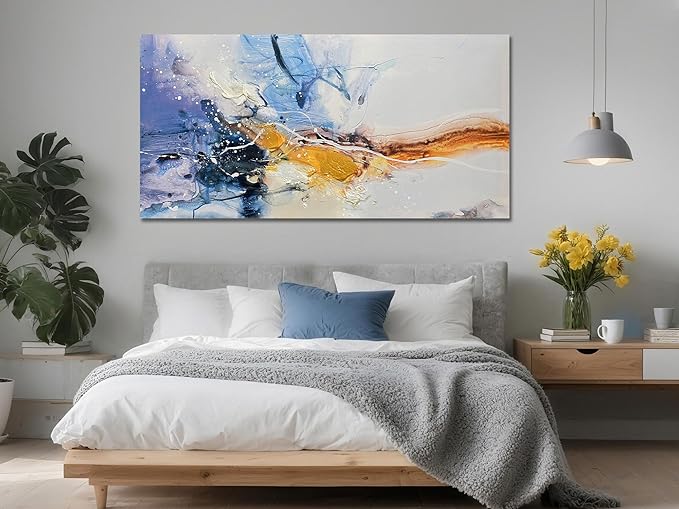 Ardemy Large Abstract Wall Art 58"x29"